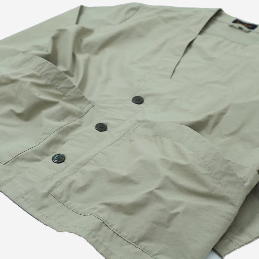 Engineer Side Pocket Cardigan - Tea Green