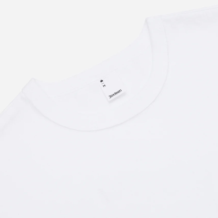 Heavyweight Plain T-Shirt - White (v2)