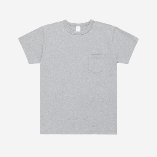 Heavyweight Pocket T-Shirt - Heather Grey (v2)