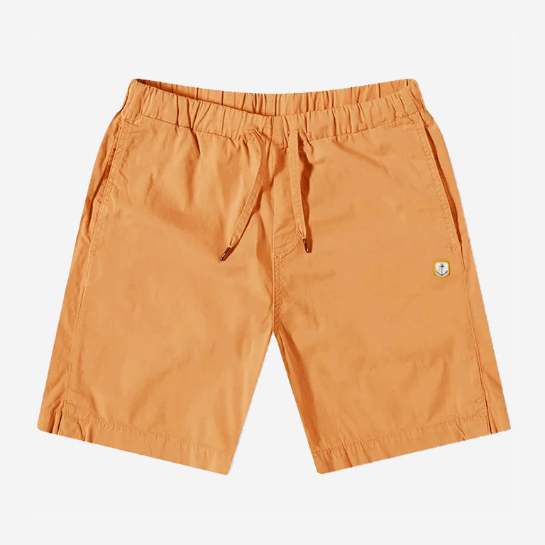 Heritage Drawstring Easy Shorts - Rusty Orange