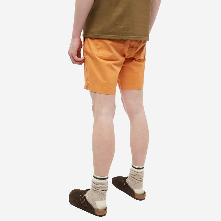 Heritage Drawstring Easy Shorts - Rusty Orange