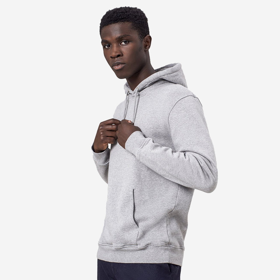Classic Organic Hoodie - Heather Grey