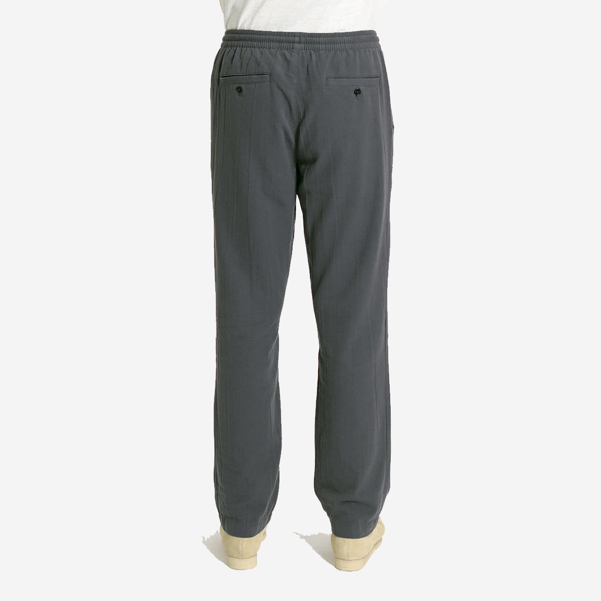 House Seersucker Easy Trouser - Blue Night