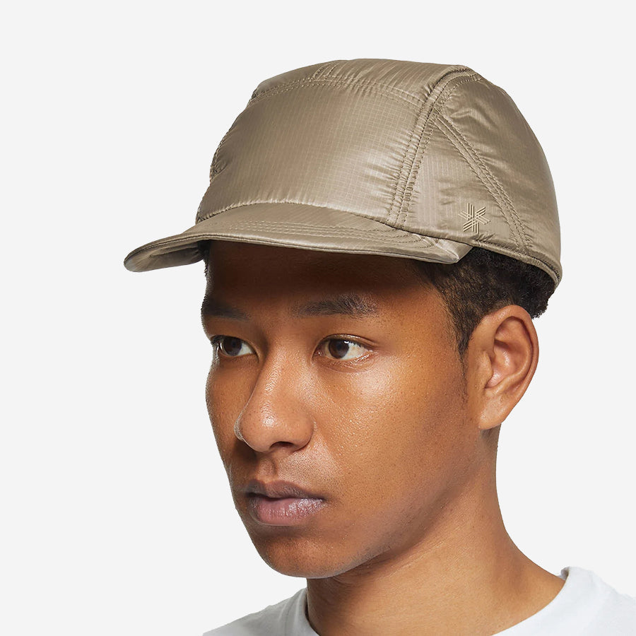 PERTEX QUANTUM Insulated 5-Panel Cap - Desert Taupe