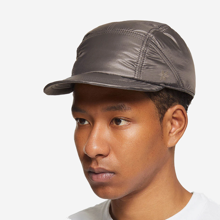 Goldwin PERTEX QUANTUM Insulated 5 Panel Cap Khaki Grey Muddy George