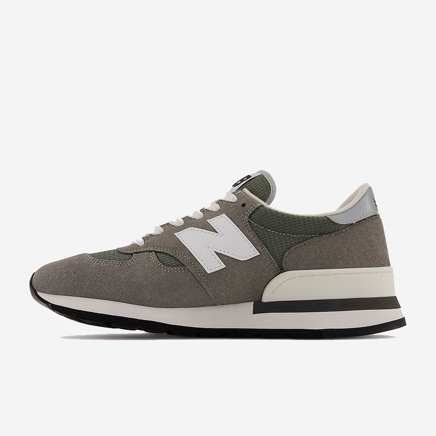 M990GR1 990v1 Made in the USA - Grey/White