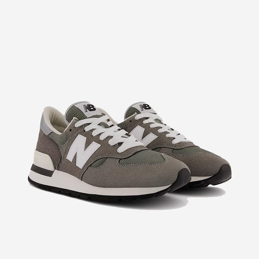 M990GR1 990v1 Made in the USA - Grey/White