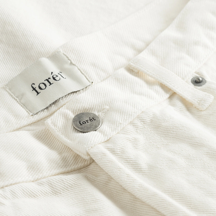 Mead Denim Shorts - Cloud