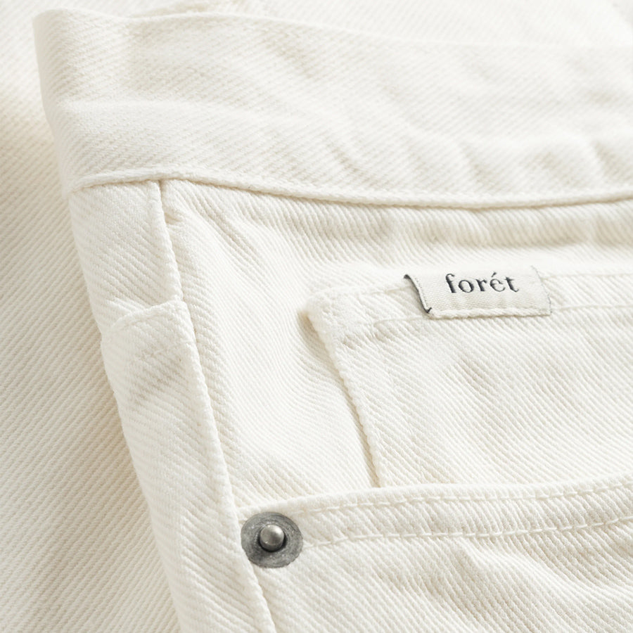 Mead Denim Shorts - Cloud