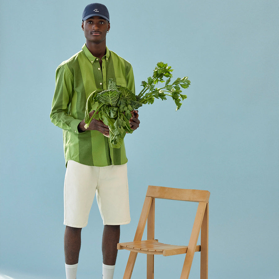 Mead Denim Shorts - Cloud
