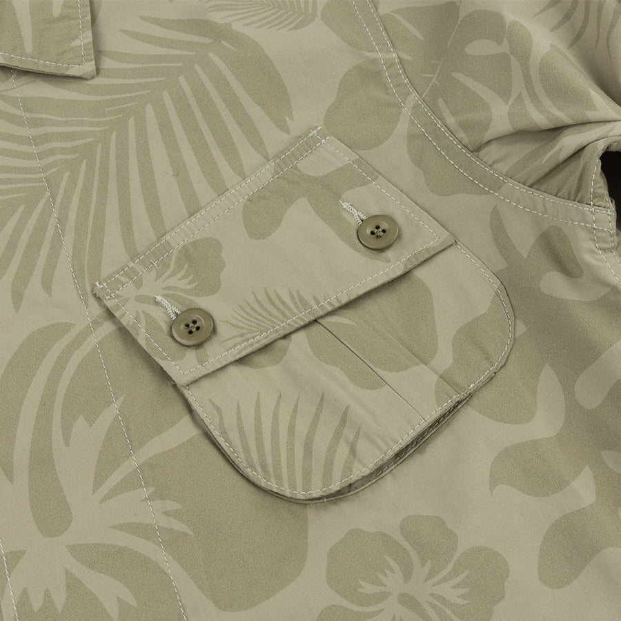 Nam Jacket - Olive Aloha