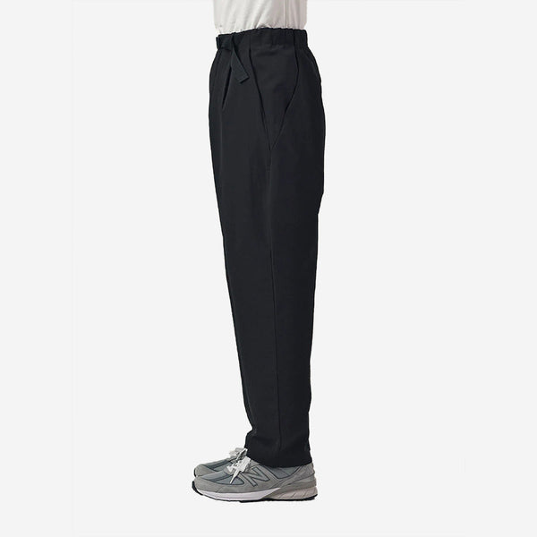 Goldwin - One Tuck Tapered Stretch Pants - Black – Muddy George