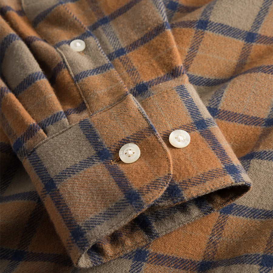 Pillar Flannel Shirt - Rubber Check