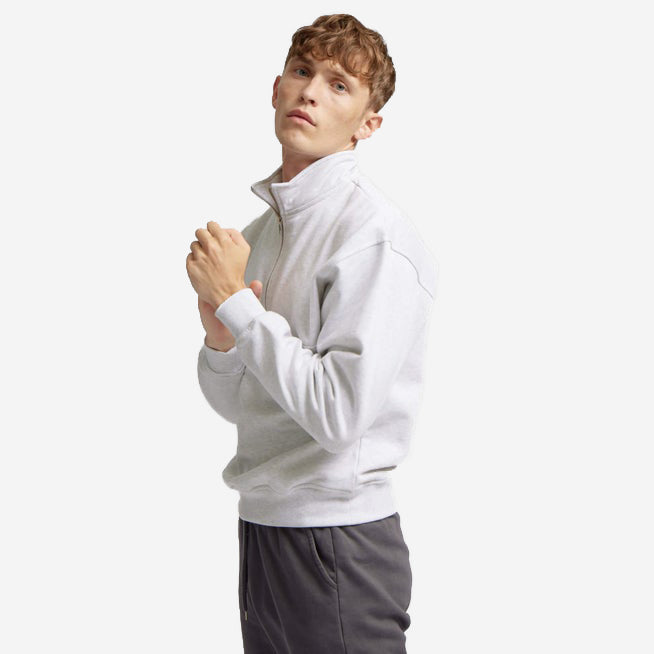 Classic Organic Quarter Zip - Pacific Blue