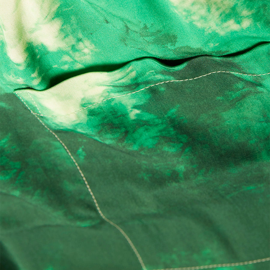 Tie Dye Easy Shorts - Green