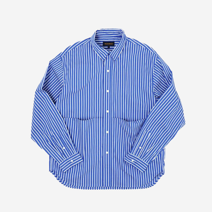 Wild Hunting Pocket Shirt - Blue Stripe