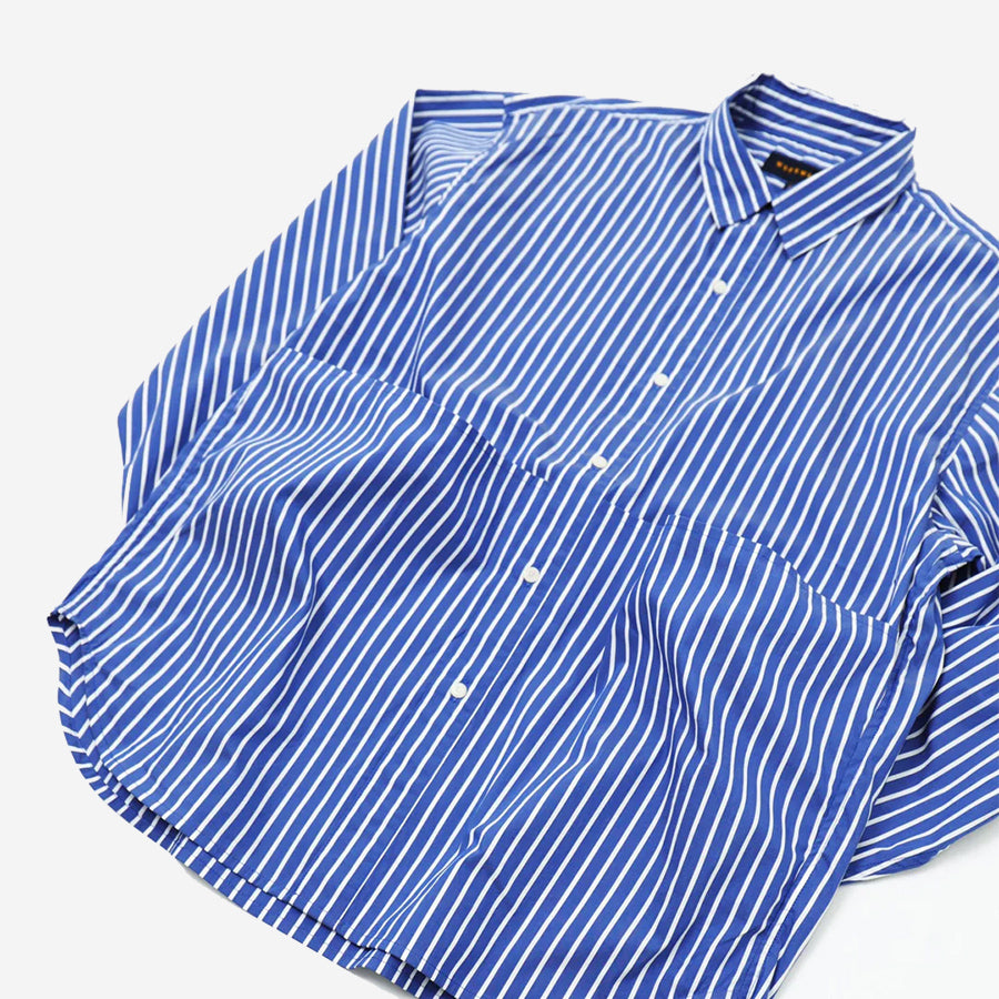 Wild Hunting Pocket Shirt - Blue Stripe