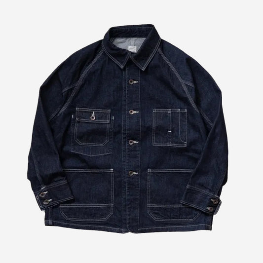 015OW - Denim US Coverall - One Wash Indigo