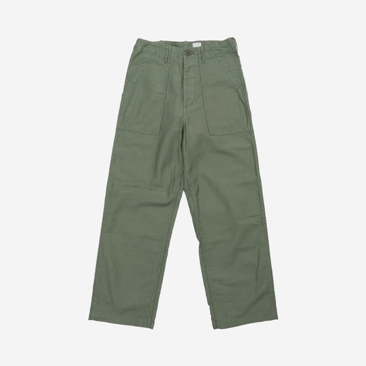 102 - Vintage Loose Fatigue Pants - Loden Green