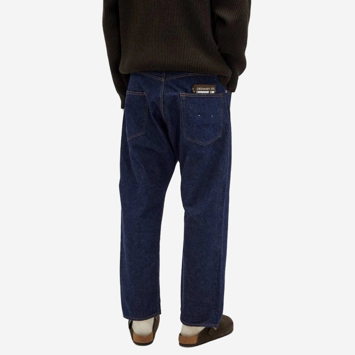 108OW - Type Loose Ankle 13oz Selvedge - One Wash Indigo