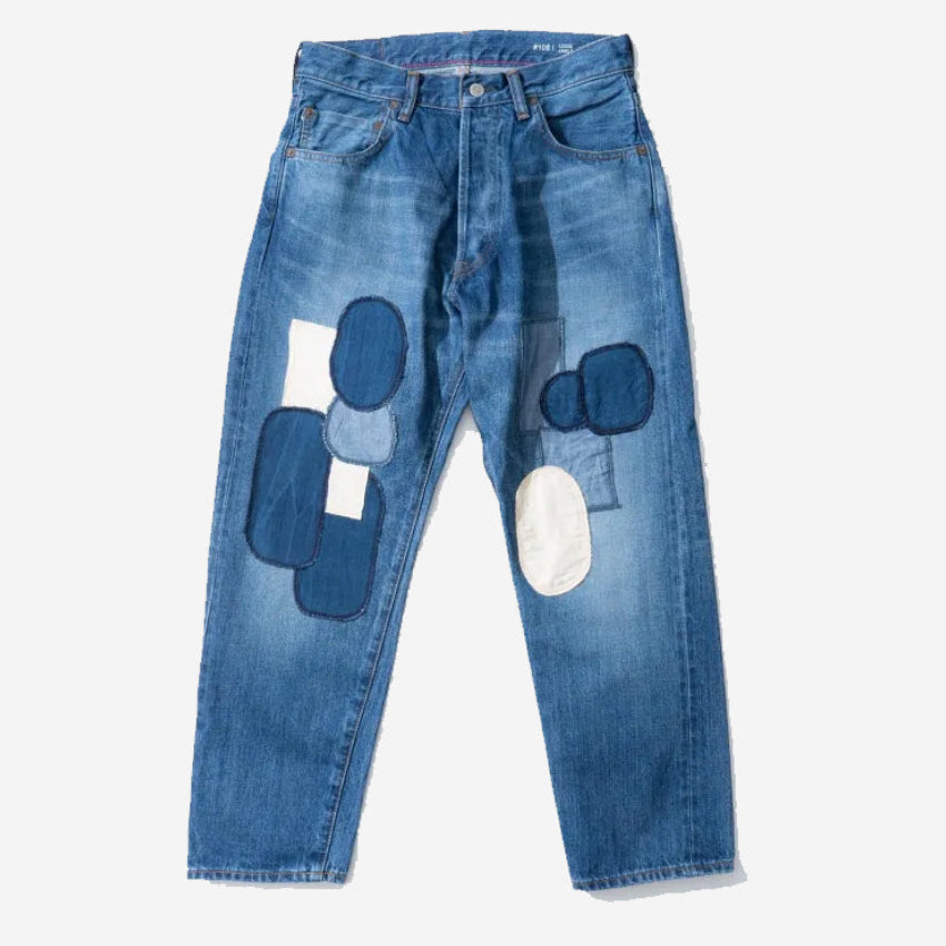 Loose Ankle 14oz Selvedge - Used Indigo Uroko