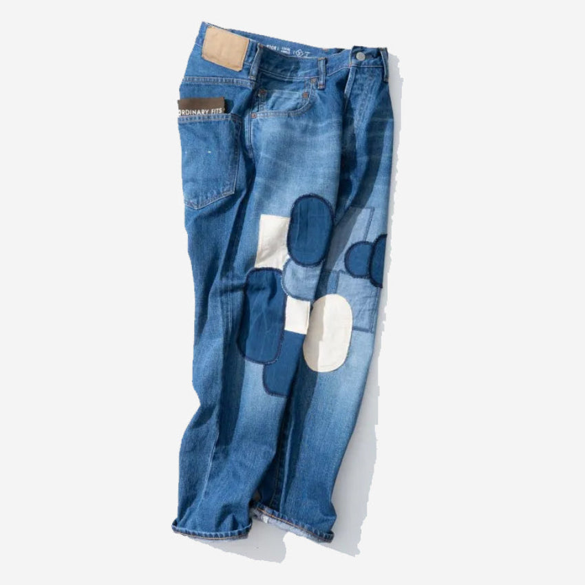 Loose Ankle 14oz Selvedge - Used Indigo Uroko