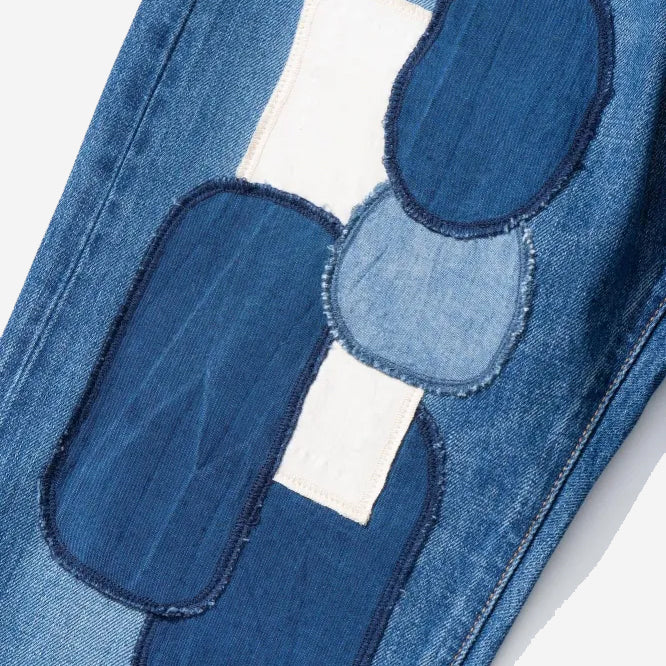 Loose Ankle 14oz Selvedge - Used Indigo Uroko