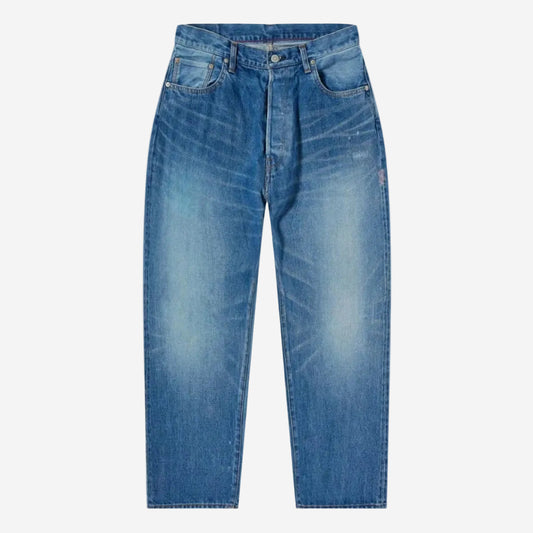 108USD - Type Loose Ankle 13oz Selvedge - Used Indigo