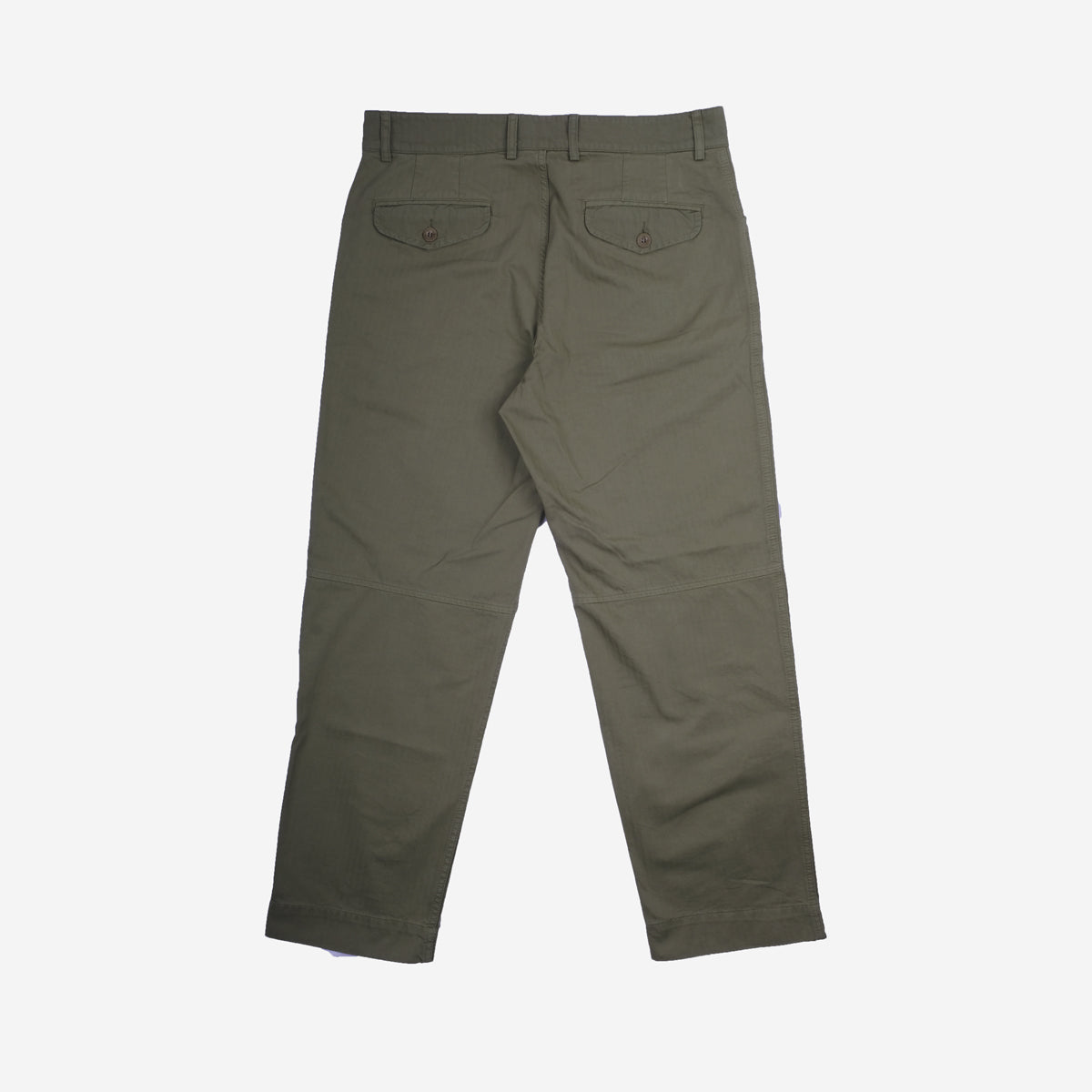 10 YEAR - Douglas Herringbone/Ripstop Flight Cargo Pants - Olive