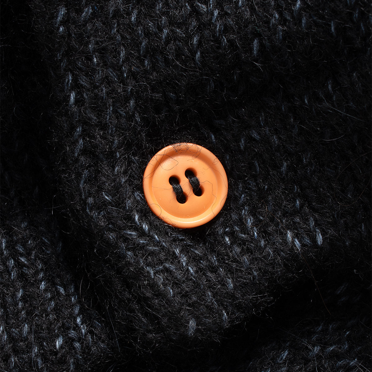 10 YEAR - Brewer Wool Knitted Cardigan - Grey Fleck