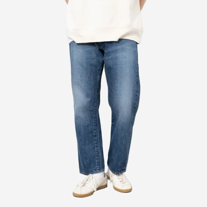 117USD - Type Loose 14oz Selvedge - Used Indigo