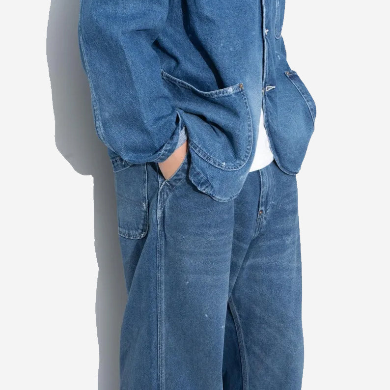 Bell 10.5 oz Denim Jeans - Used Indigo