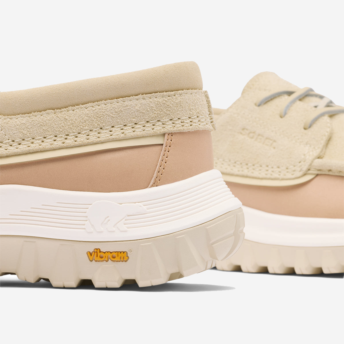 Callsign Northwater Boat Shoe - Bleached Ceramic/Honest Beige