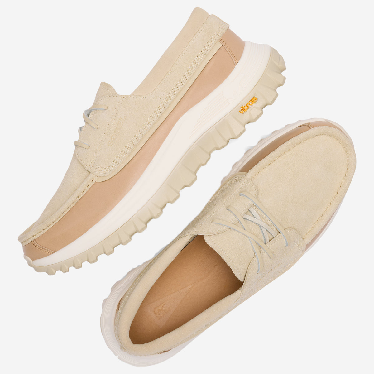 Callsign Northwater Boat Shoe - Bleached Ceramic/Honest Beige