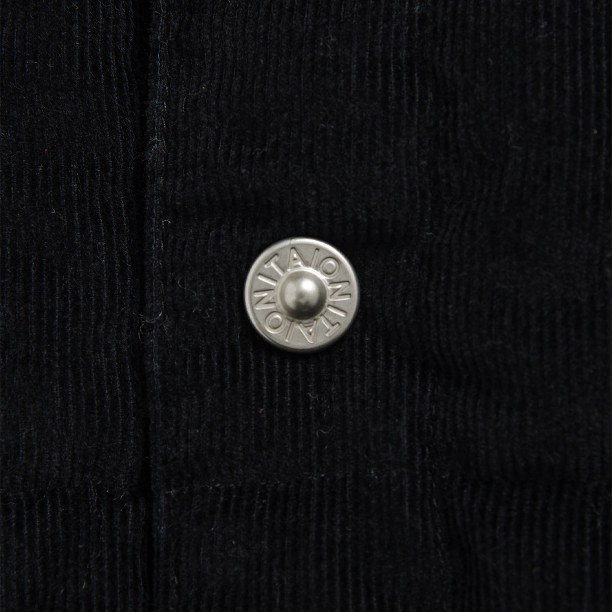 Work V-Neck Button Down Corduroy Vest - Dark Olive