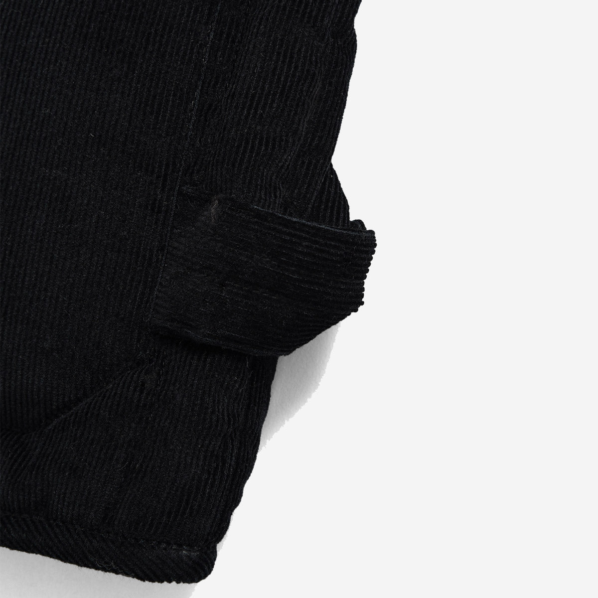 Work V-Neck Button Down Corduroy Vest - Dark Olive