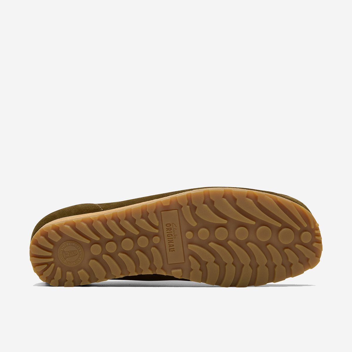 Wallabee RB Suede Derby Shoes - Olive