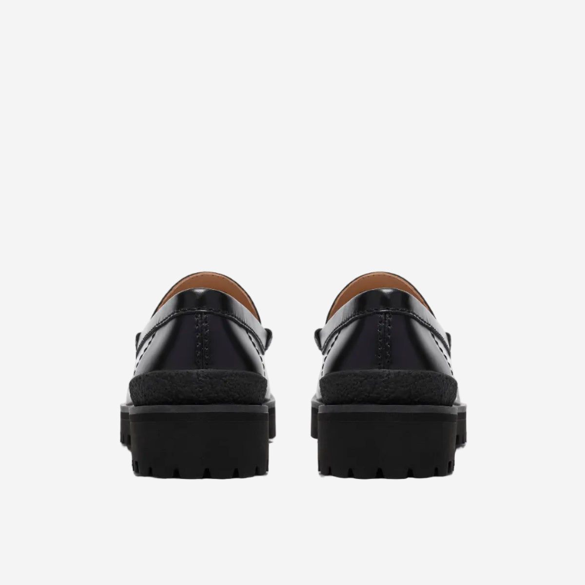 Yukoner Leather Penny Loafer - Black