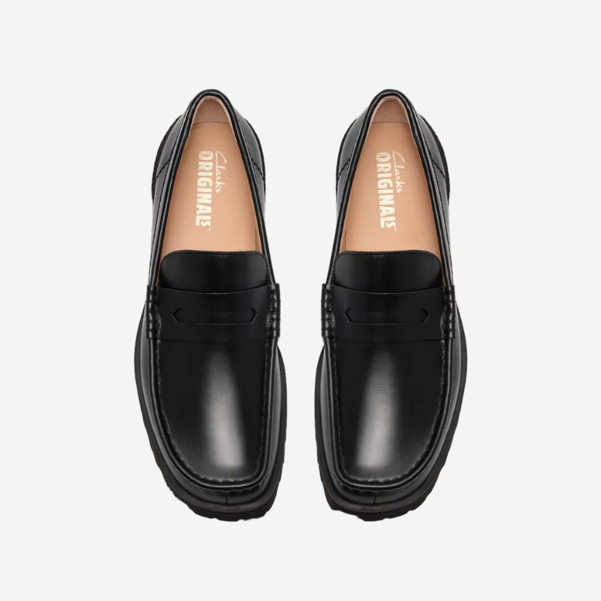 Yukoner Leather Penny Loafer - Black