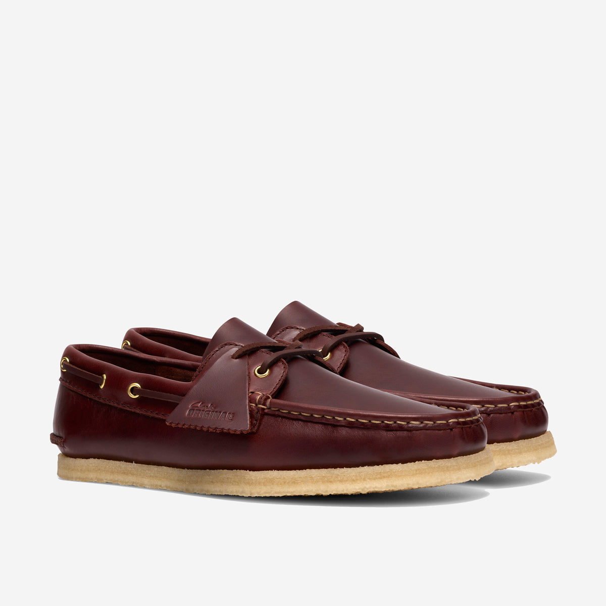 Godney Leather Boat Shoes - British Tan