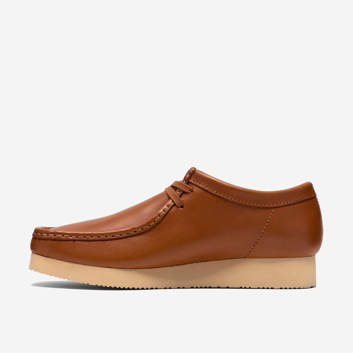 Wallabee 2604 Leather Derby Shoes - Brown