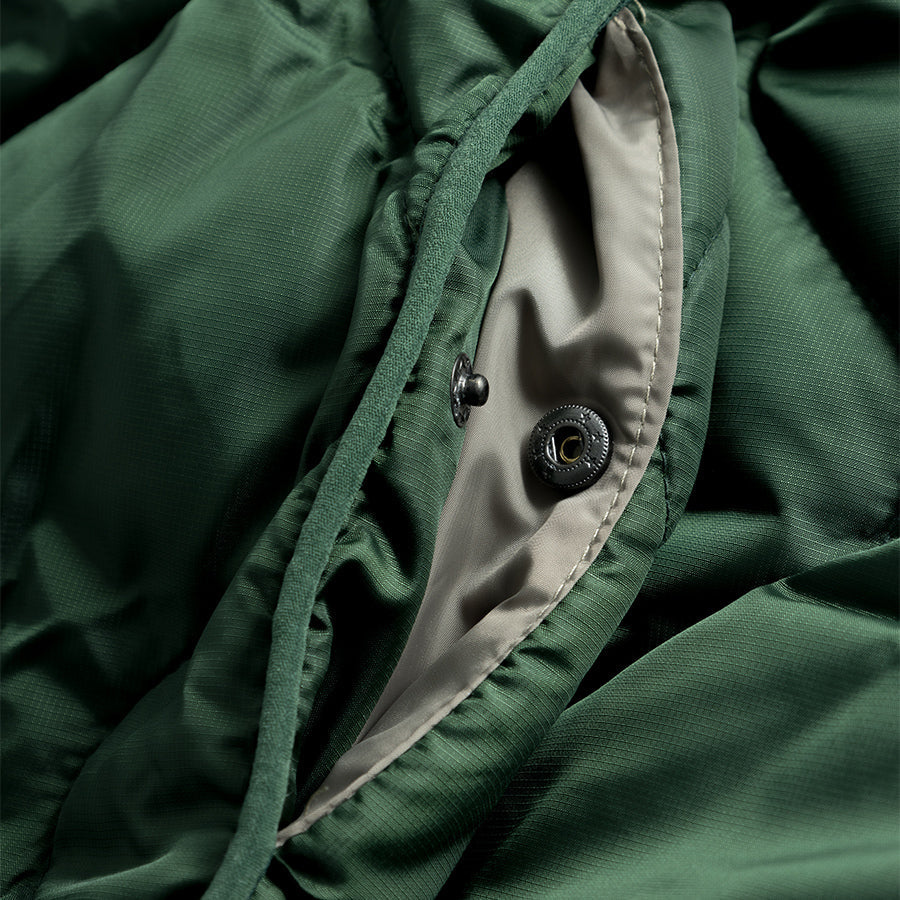 Fresh Reversible Liner Vest - Dark Green/Khaki