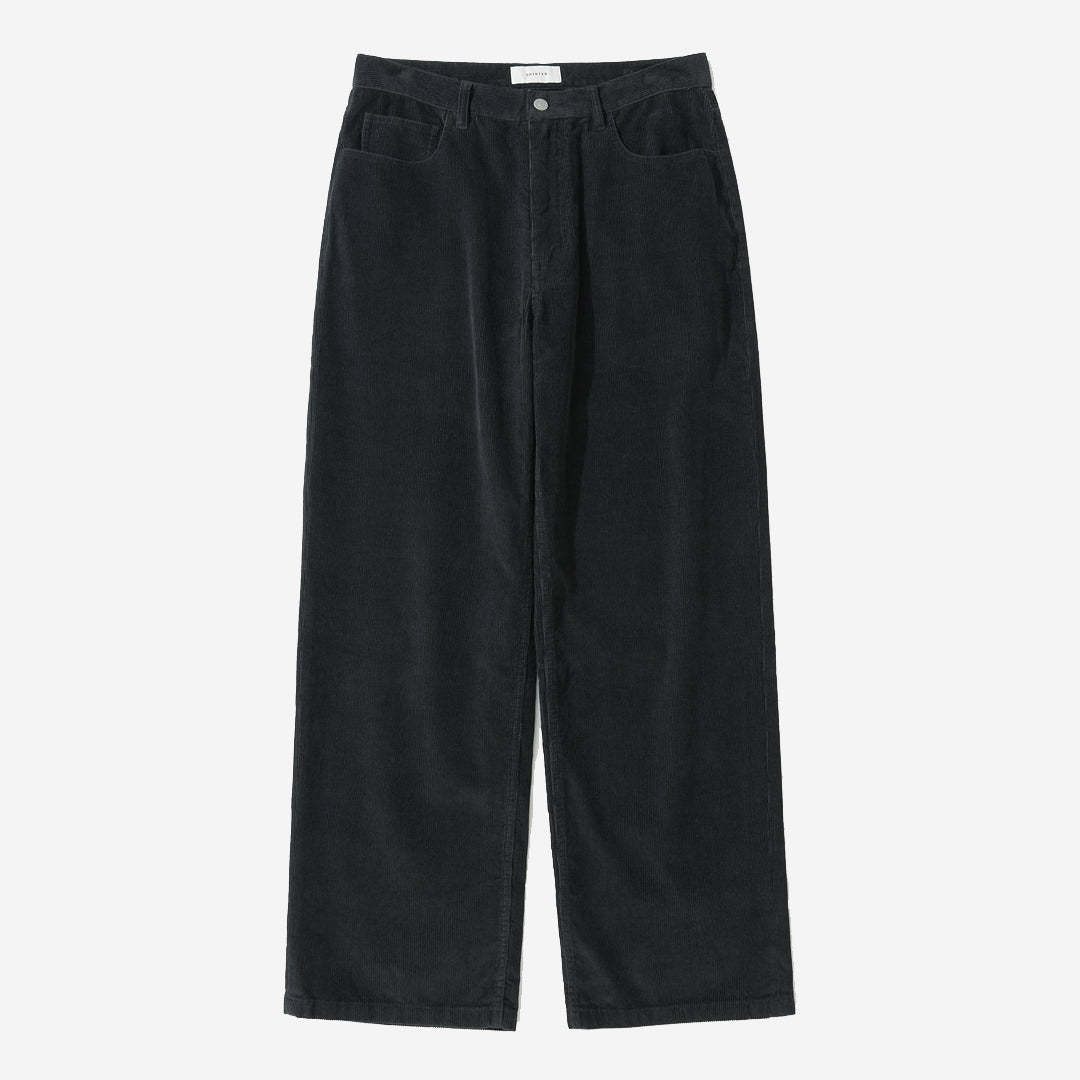 5-Pocket Corduroy Pants - Charcoal