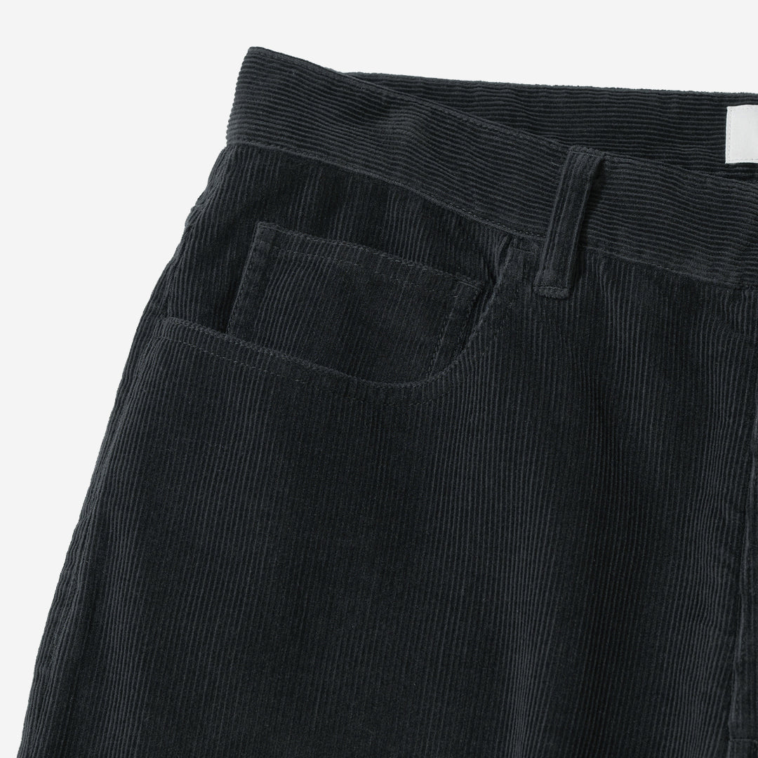 5-Pocket Corduroy Pants - Charcoal