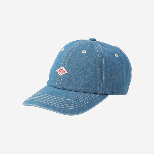6-Panel 10.5 oz Denim Cap - Fade Blue