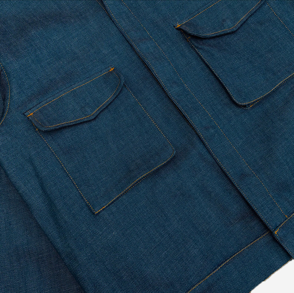 '75 London Overshirt - Turkish Blue Denim