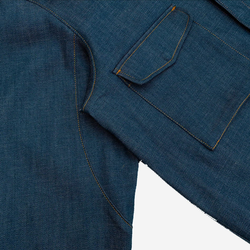 '75 London Overshirt - Turkish Blue Denim