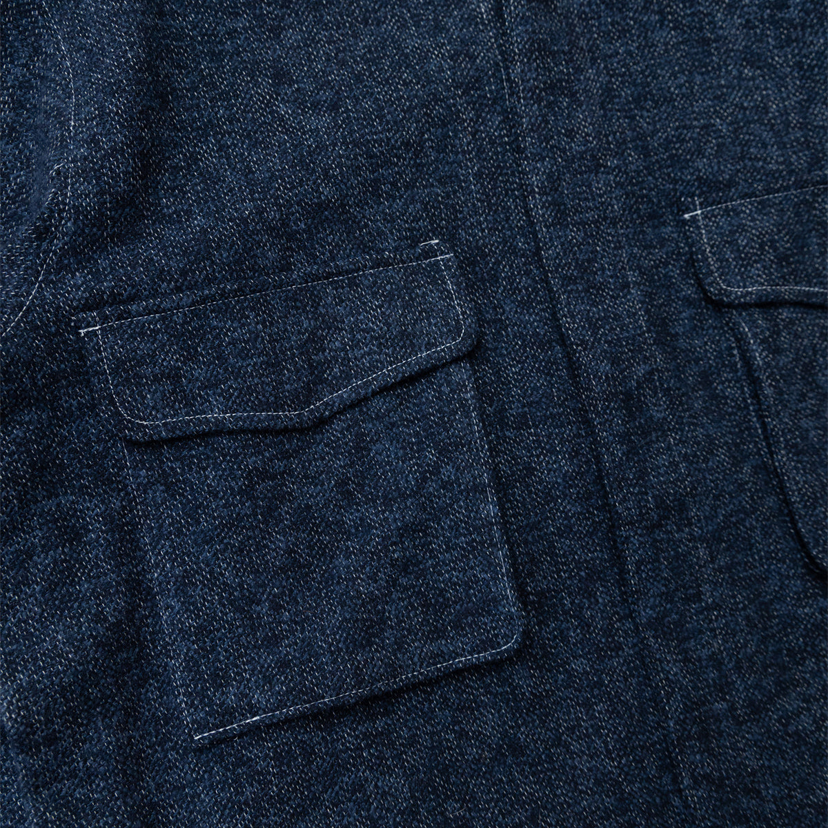'75 London Cotton Tweed Jacket - Navy