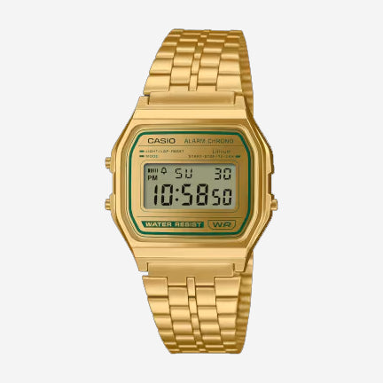 A158WEGV-9A Casio Vintage Watch - Gold
