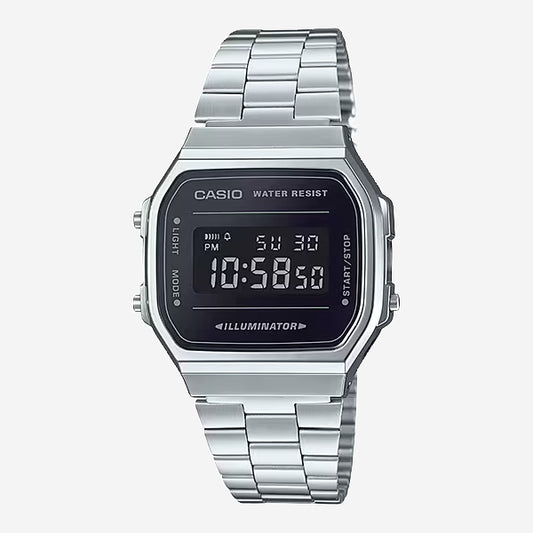 A168WEM-1 Casio Vintage Watch - Stainless